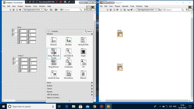 2 Dimensional Array using LabVIEW смотреть онлайн