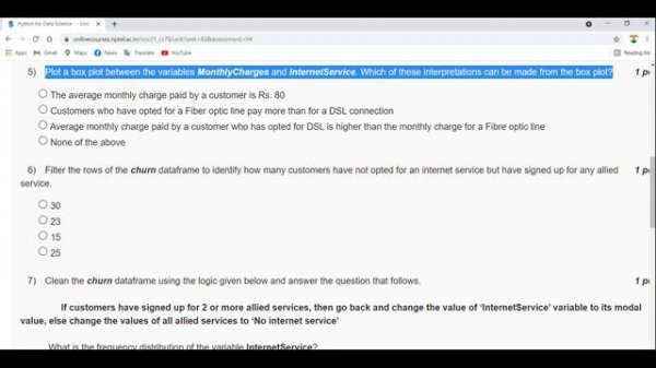 NPTEL 2021: Python For Data Science Week 3 Answers | Python For Data Science Assignment 3 Solutions