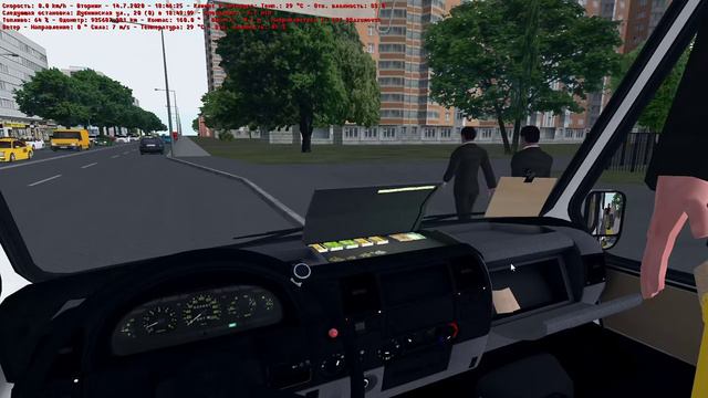 OMSI2 - БАЗ-2215 - Москва смотреть онлайн