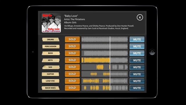MultiTracks App - The Flirtations "Baby Love" Trailer смотреть онлайн