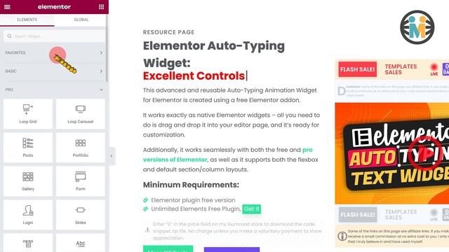 Elementor Text Typing Effect Widget: [Auto Typing Effect animation Widget] смотреть онлайн
