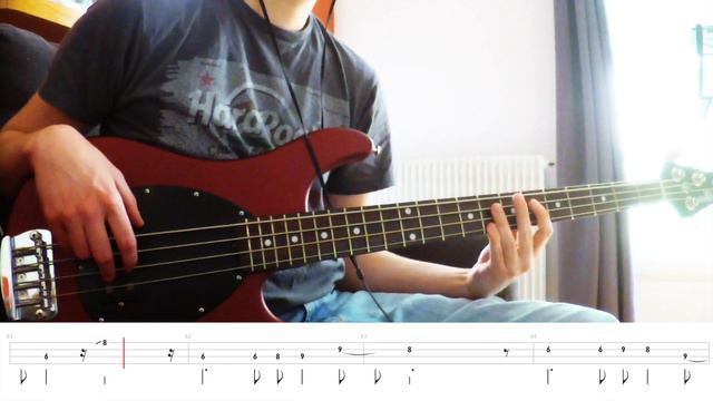 Gorillaz - Feel Good Inc - Bass Cover смотреть онлайн