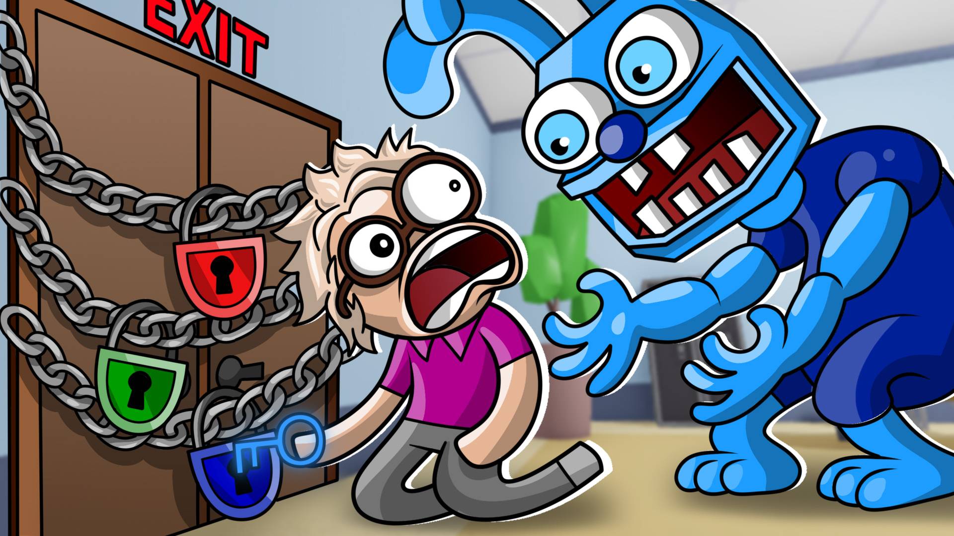 Заяц МО (страшная история в Роблокс) смотреть онлайн