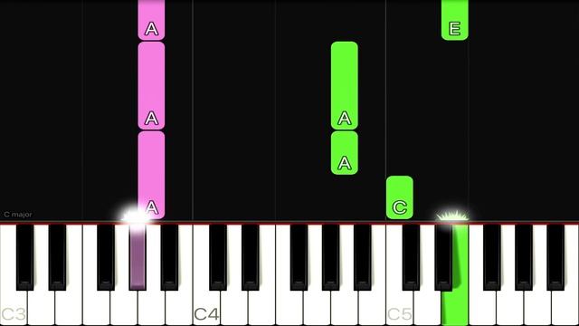 Tetris Theme | EASY Piano Tutorial смотреть онлайн