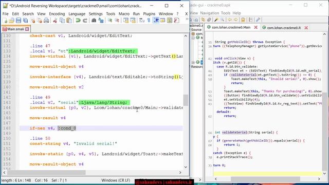 26-Smali coding guide for beginners And Learn How To Change it part2 смотреть онлайн
