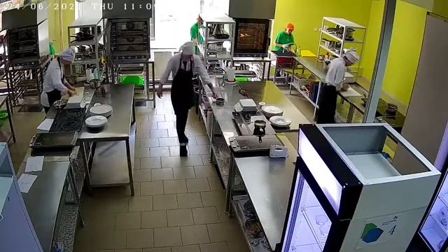 Демонстрационный экзамен по компетенции 34 "Поварское дело" ГБПОУ НТОТ камера 3 смотреть онлайн