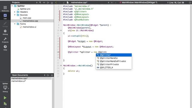 QSplitter | Vertical Splitter | Horizontal Splitter | (Qt C++ Tutorial #14) смотреть онлайн