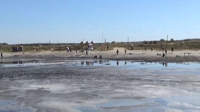 Salt and mud Lakes.Sol-lletsk resort. Russia./ Соляные озера Соль-Илецка смотреть онлайн