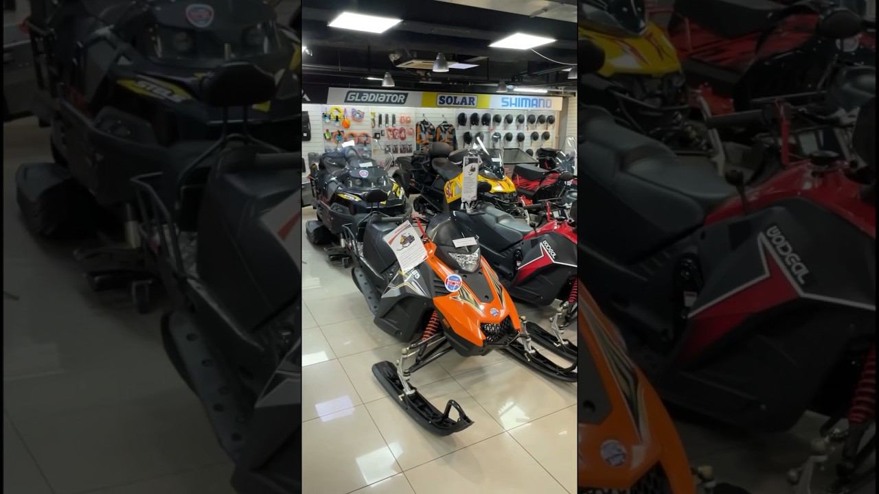 Большой выбор снегоходов и плюшек в магазинах «Активного отдыха»! смотреть онлайн