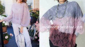 МОДНЫЕ ВЯЗАНЫЕ СПИЦАМИ МОХЕРОВЫЕ СВИТЕРА ДЖЕМПЕРА 2021 / МОДНАЯ СТИЛЬНАЯ