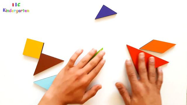 TANGRAM ANIMALS, NAMES, VOICES #2 EAGLE, SWAN, DUCK, CAMEL, BEAR, CAT, DOG, RABBIT, FISH смотреть онлайн