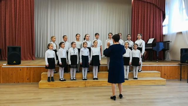 Младший хор академического пения. ДШИ ст. Тбилисской. смотреть онлайн