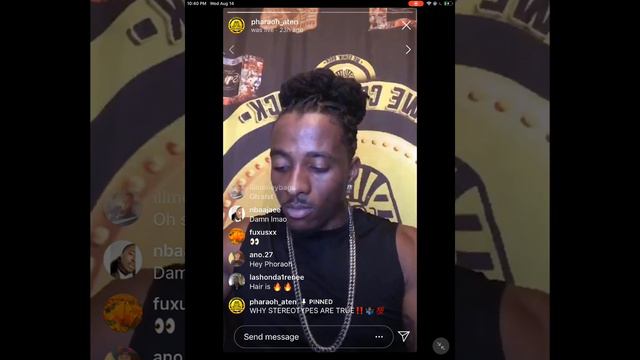 YOUNG PHARAOH EXPLAINS 