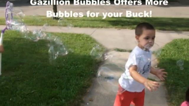 Gazillion Bubbles Buzz Incredibubble Bubble Wand Review смотреть онлайн