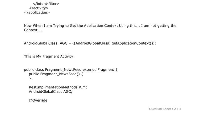 Android : Get the Application Context In Fragment In Android? смотреть онлайн