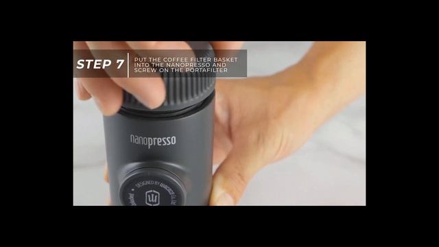 Wacaco Nanopresso Portable Espresso Coffee Maker Machine смотреть онлайн