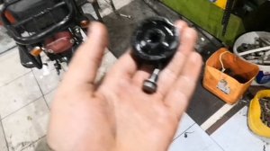 Сборка поршневой группы мопеда Альфа 50 сс, 1 часть.