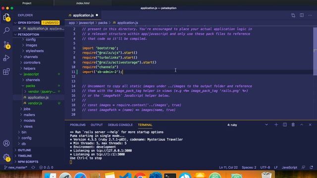 Pet Adoption App - Part 7 - With Rails, Integrate Bootstrap template (theme) into Rails 6 смотреть онлайн