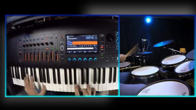 ROLAND instruments collab!!! with Fantom Keyboard & TD-50 drums смотреть онлайн