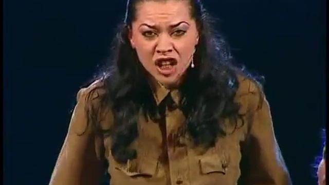 Фрагмент из музыкальной драмы «А зори здесь тихие...» Новосибирского музыкального театра смотреть онлайн