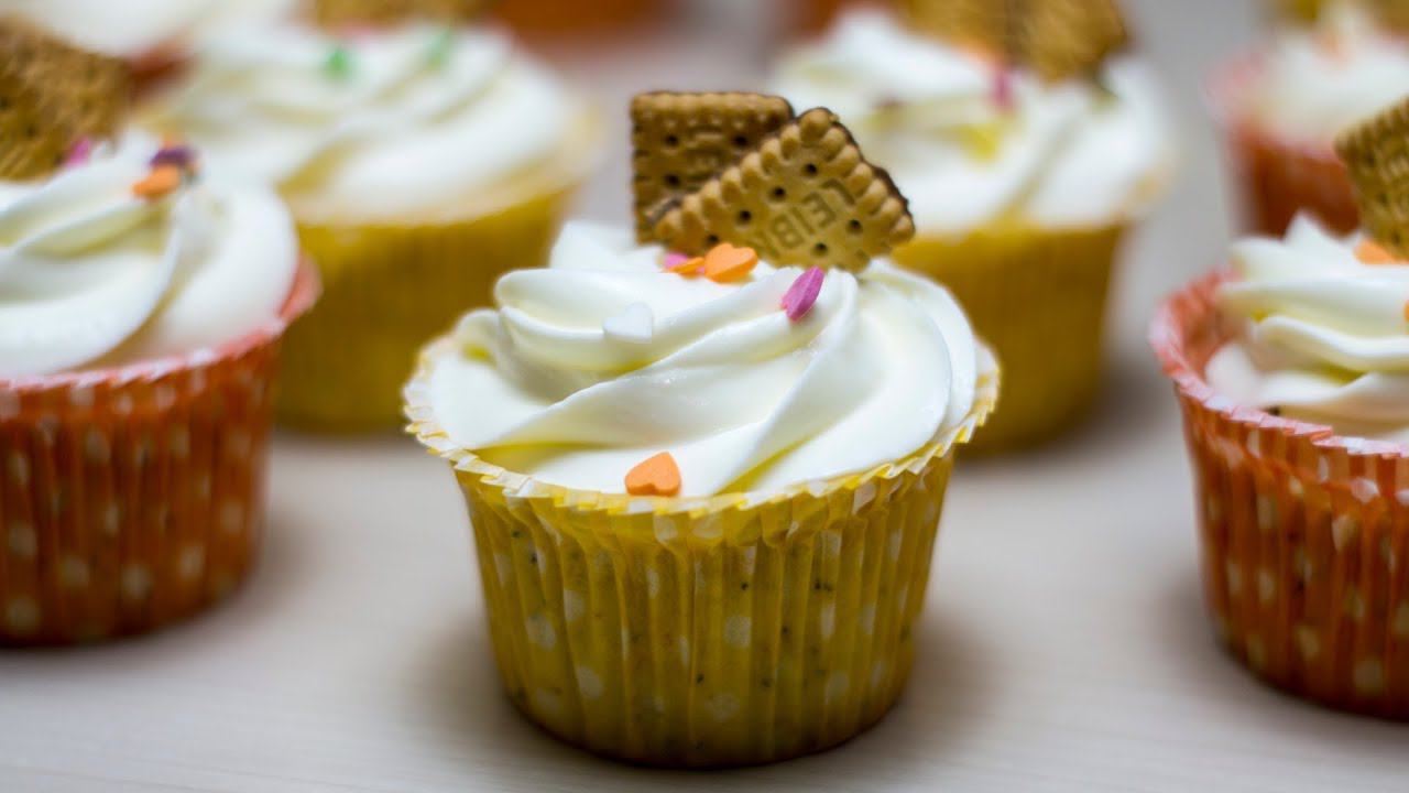 Нежные маковые капкейки с апельсиновым вкусом ( English Subtitles ) - Я - ТОРТодел! смотреть онлайн