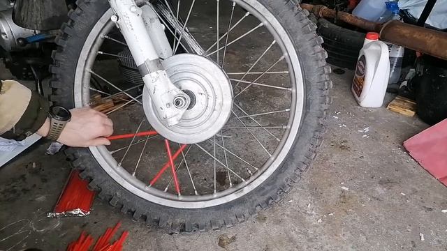 НАКЛАДКИ НА СПИЦЫ, МОТО ТЮНИНГ ИЖА5ГО! смотреть онлайн