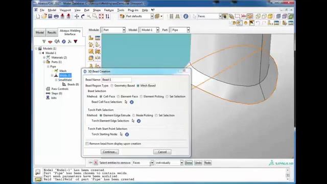 Abaqus Welding Interface - Plugin смотреть онлайн