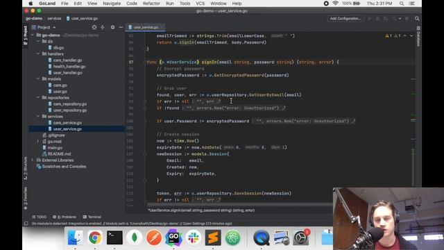 Getting Started with Go Boilerplate смотреть онлайн