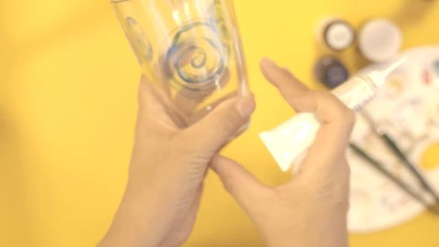 Роспись краской по стеклу ??