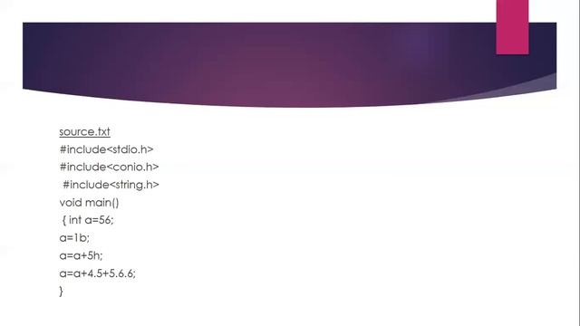Lex program Explanation: To recognize numbers, to recognize declarative statements смотреть онлайн