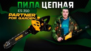 Пила цепная электрическая Partner for Garden ES 350\Обзор и тест