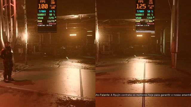 Starfield + FSR3 Frame pacing: Fixed FPS vs Unlocked смотреть онлайн
