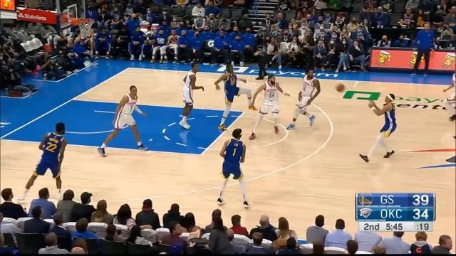 Golden State Warriors vs. Oklahoma City Thunder Full Highlights 2nd QTR | 2021-22 NBA Season смотреть онлайн