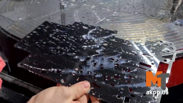 Изготовление сепараторных пластин гидроблоков АКПП смотреть онлайн