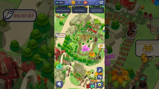 Stone Park: Prehistoric Tycoon - Gameplay Walkthrough Part 1 (Android) смотреть онлайн