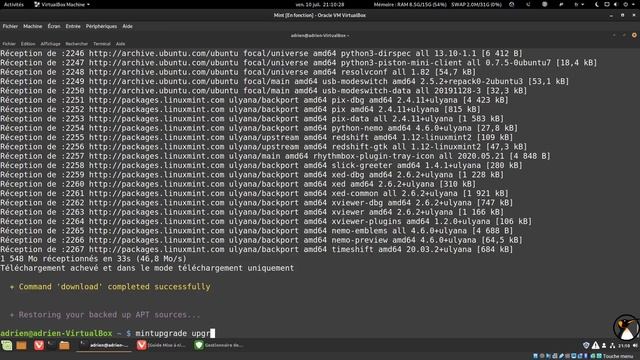 Mettre à niveau Linux Mint 19.3 vers 20 : Démo ! смотреть онлайн