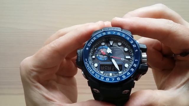 RECENZJA Casio G-Shock GWN-1000 Gulfmaster - Opis Zegarka, Funkcje, Działanie (ENG SUBTITLES)