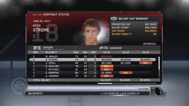 NHL 12 | Expansion Team Dynasty 2 | TacTixHD смотреть онлайн
