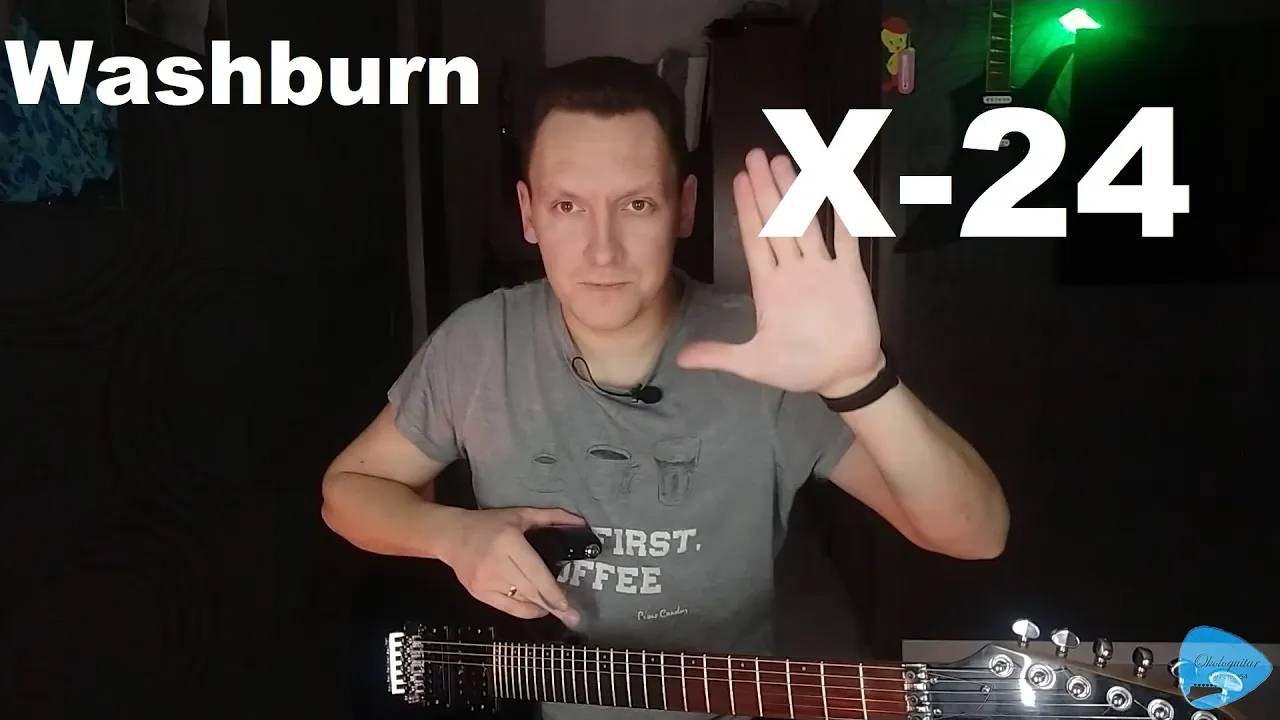Знакомство с Washburn X-Series (X-24) смотреть онлайн