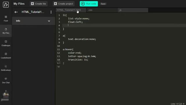 HTML Programming Tutorial EP:11 Space between list items using width | Joshua's Programming смотреть онлайн