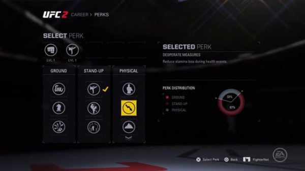 Перки в UFC 2 РАЗБОР