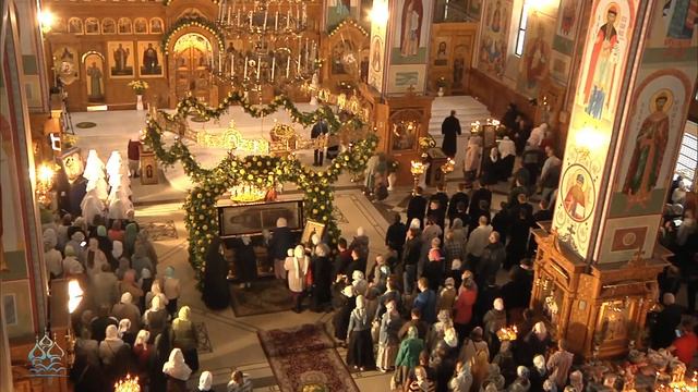 Всенощное бдение накануне дня памяти преподобного Кукши Одесского в Успенском мужском монастыре смотреть онлайн