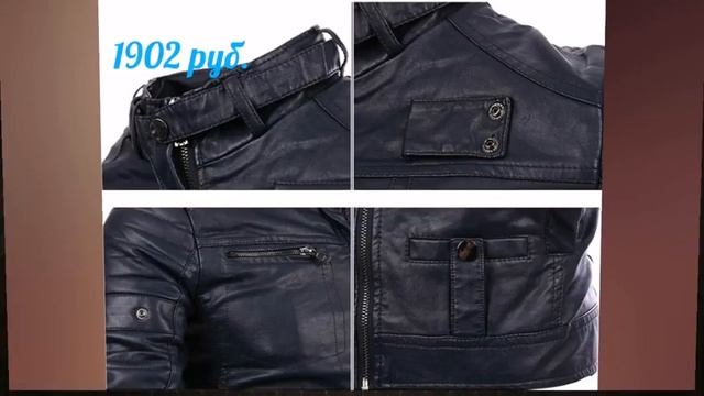 ОДЕЖДА с AliExpress – ПОПУЛЯРНАЯ МУЖСКАЯ КУРТКА БАЙКЕРА ИЗ ИСКУССТВЕННОЙ КОЖИ смотреть онлайн