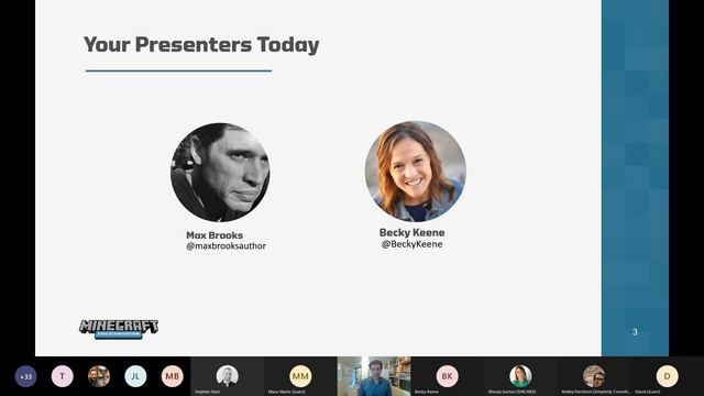 Meet the Author Max Brooks' Minecraft The Mountain смотреть онлайн