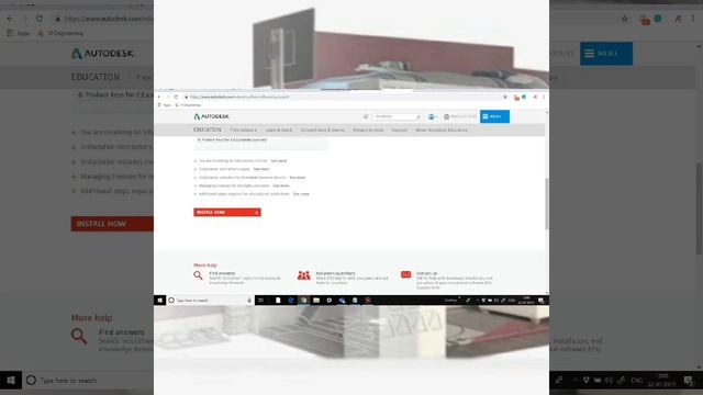 HOW TO DOWNLOAD AND INSTALL AUTOCAD || EASY AND SIMPLE смотреть онлайн