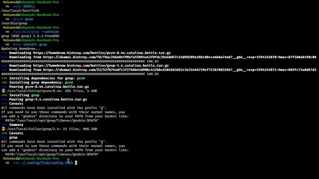How to replace Grep to GNU Grep on Mac OS Catalina смотреть онлайн