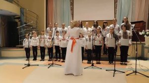 «Пливе човен» укр.нар. пісня в обр. М. Леонтовича