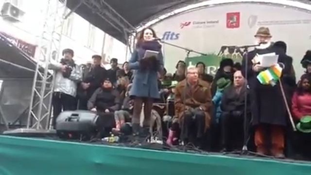 Парад в честь Св.Патрика на Ст.Арбате(часть 3) смотреть онлайн