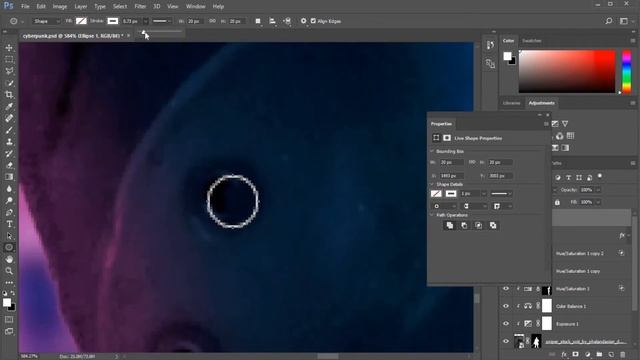 How i made cyberpunk 2077 | using #Photoshop #speedart смотреть онлайн