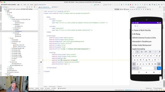 CS 124 Kotlin: Displaying Cuisine Values смотреть онлайн